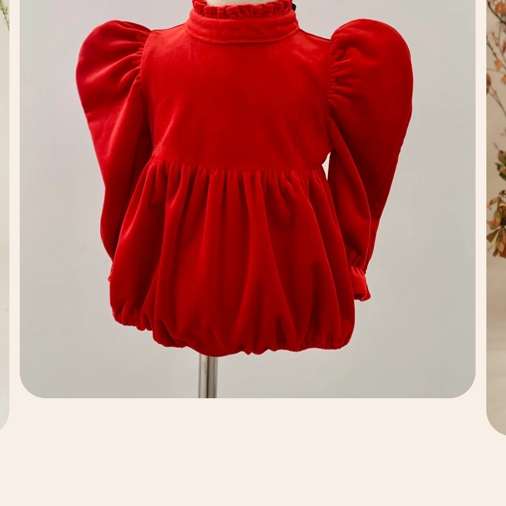 Red Velvet Kids Bodysuit